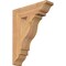 Ekena Millwork Funston Traditional Smooth Bracket, Western Red Cedar, 3 1/2"W x 14"D x 18"H BKT04X14X18FST01SWR - alternate 1